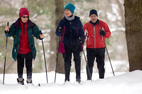 Cross Country skiers can also enjoy groomed trails at Yankee Springs State Recreation Area. Photo: Dave Kenyon, Michigan DNR.