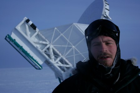 Keith Reimink outside at the South Pole. Courtesy photo.