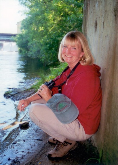 Deaver "Dea" Armstrong is the Ornithologist for the City of Ann Arbor. Photo: © City of Ann Arbor Natural Areas Preservation