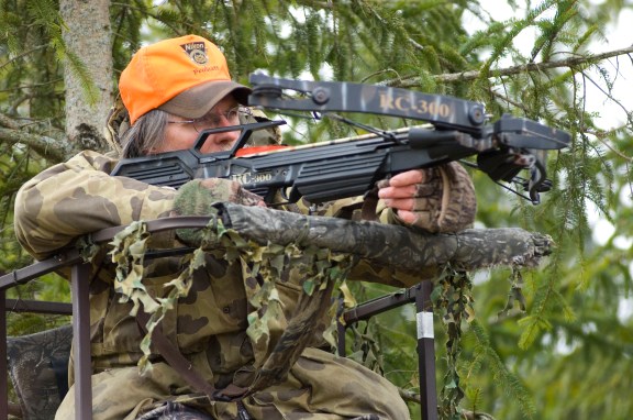 More hunters took to the woods with crossbows and had a higher success rate. Photo: Dave Kenyon, Michigan DNR.