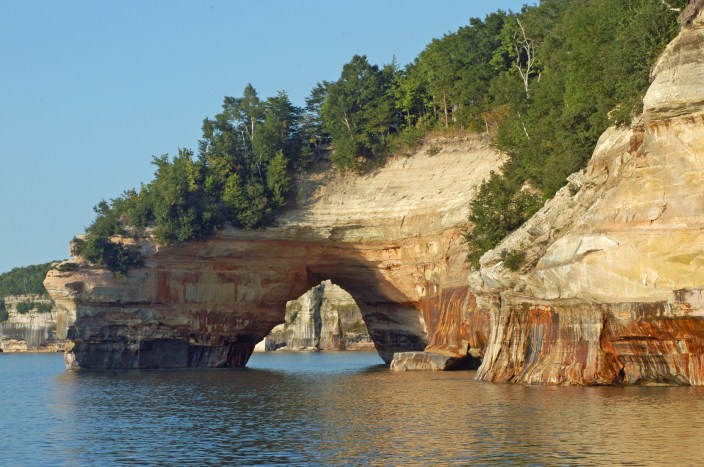 Pictured Rocks National Lakeshore will fare better than some national parks in Michigan as federal budget cuts take effect. Photo: Howard Meyerson