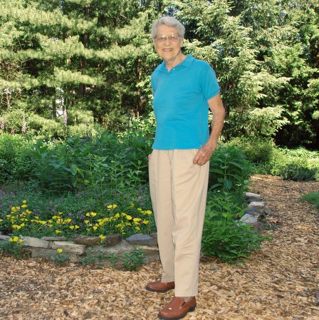 Mary Jane Dockeray, now 86, continues to push the case for environmental education. Photo: Howard Meyerson