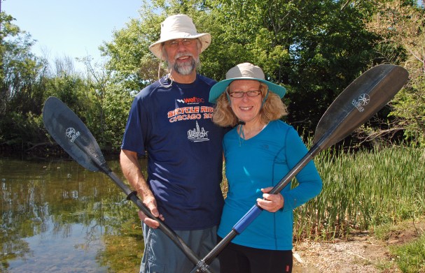The DeKocks hope their voyage down the Mississippi will help provide clean, safe water to villages and communities in third-world countries. Photo: Howard Meyerson.