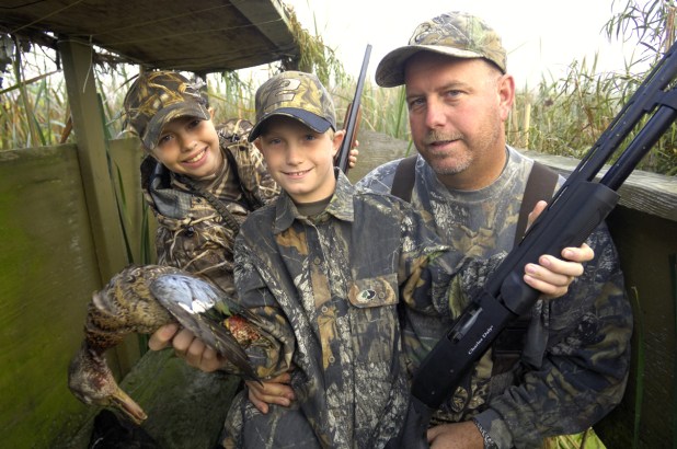 The experimental teal season can be a good time to get youth out hunting while the weather is still warm. Photo: Dave Kenyon | Michigan DNR
