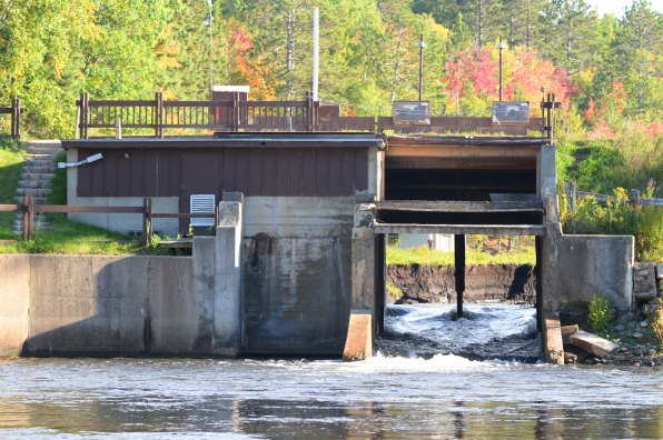 The dam at Song of the Morning Ranch Yoga Retreat will no longer impound water and is slated for deconstruction in 2015. Photo: Howard Meyerson