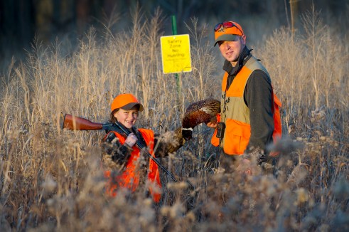 Pheasant habitat is one of the types listed in the Hunter Access Program. Photo: Dave Kenyon, Michigan DNR.