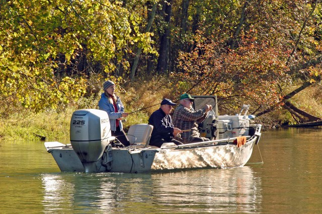 Weights are no longer required when entering fish in Michigan's Master Angler program. Photo: Howard Meyerson.