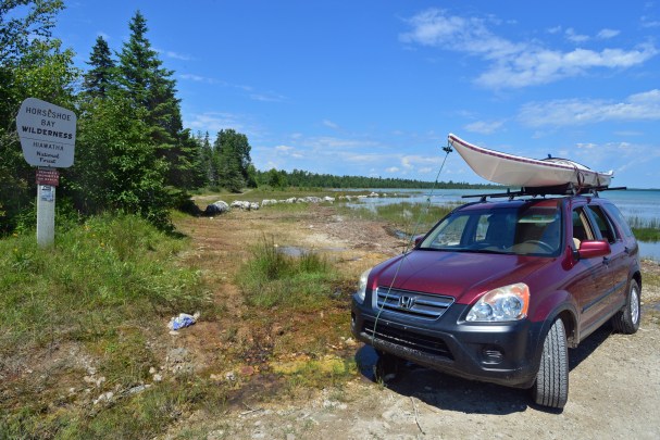 Horseshoe Bay is a federal wilderness area near St. Ignace on Lake Huron. Photo: Howard Meyerson