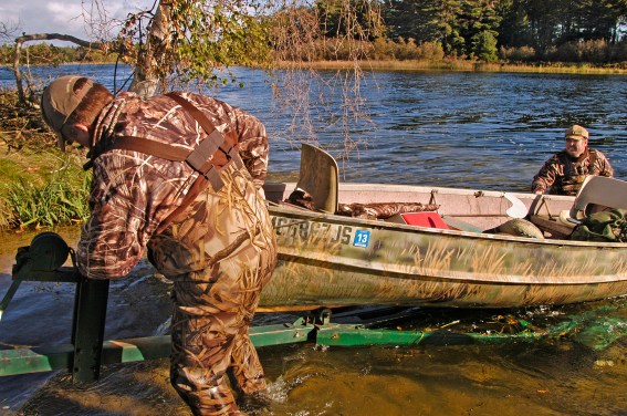 Waterfowl hunters will be accessing waters all over the state looking for an opportunity to hunt waterfowl when the seasons open. Photo: Howard Meyerson