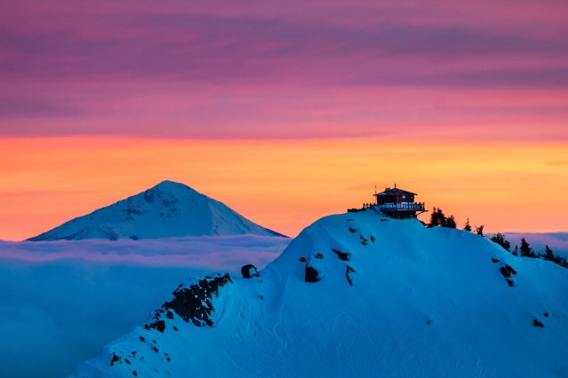 Watchman Tower, Crater Lake National Park. Photo by Tyler Roemer